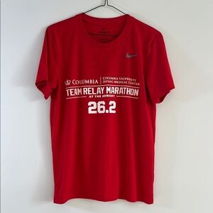 Nike Red 2024 Team Relay Marathon T-Shirt